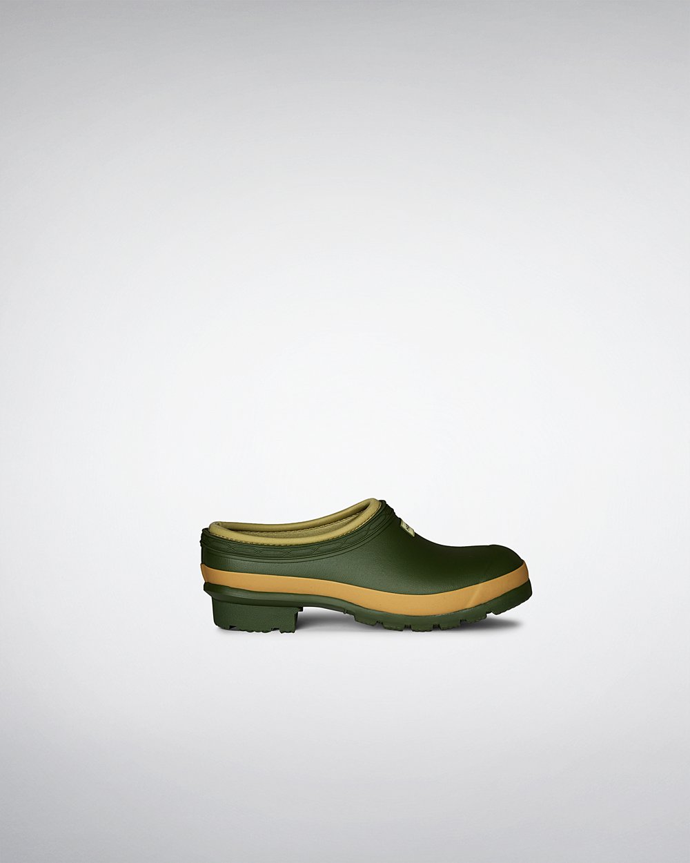 Womens Hunter Gardener - Clogs Green - 8356-BTVSE